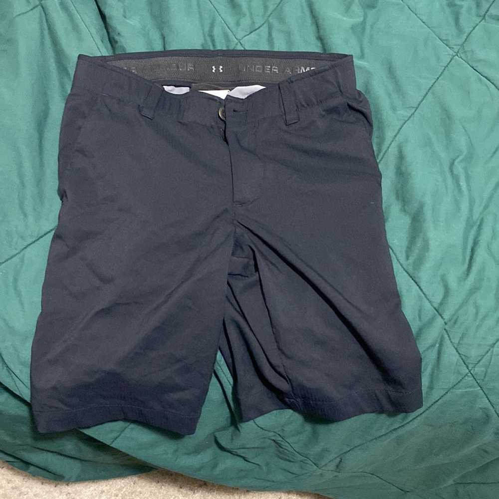 Under-Armour  Size 30 Black Golf Shorts.